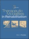 Image of the book cover for 'THERAPEUTIC MODALITIES IN REHABILITATION'