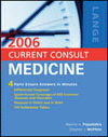 Image of the book cover for '2006 CURRENT CONSULT MEDICINE'