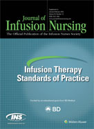 Image of the book cover for 'Infusion Therapy Standards of Practice 2016'