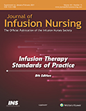 Image of the book cover for 'Infusion Therapy Standards of Practice'