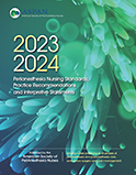 Image of the book cover for '2023-2024 Perianesthesia Nursing Standards, Practice Recommendations and Interpretive Statements'