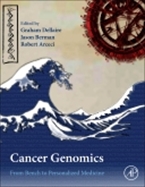 Image of the book cover for 'Cancer Genomics'
