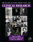 Image of the book cover for 'Principles and Practice of Clinical Research'