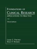 Image of the book cover for 'Foundations of Clinical Research'