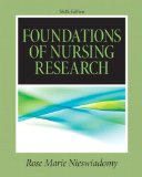 Image of the book cover for 'FOUNDATIONS OF NURSING RESEARCH'