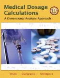 Image of the book cover for 'Medical Dosage Calculations'