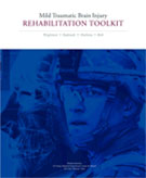 Image of the book cover for 'Mild Traumatic Brain Injury Rehabilitation Toolkit'