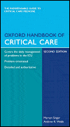 Image of the book cover for 'Oxford Handbook of Critical Care'