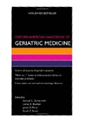 Image of the book cover for 'Oxford American Handbook of Geriatric Medicine'