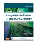 Image of the book cover for 'Mosby's Comprehensive Review for Veterinary Technicians'