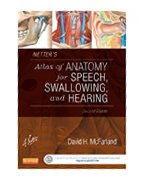 Image of the book cover for 'Netter's Atlas of Anatomy for Speech, Swallowing, and Hearing'