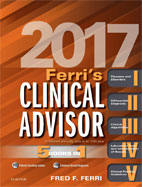 Image of the book cover for 'Ferri's Clinical Advisor 2017'