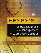 Image of the book cover for 'Henry's Clinical Diagnosis and Management by Laboratory Methods'