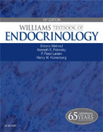 Image of the book cover for 'Williams Textbook of Endocrinology'