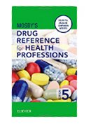 Image of the book cover for 'Mosby's Drug Reference for Health Professions'