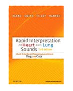 Image of the book cover for 'Rapid Interpretation of Heart and Lung Sounds'