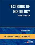 Image of the book cover for 'Textbook of Histology'
