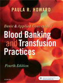 Image of the book cover for 'Basic & Applied Concepts of Blood Banking and Transfusion Practices'
