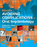 Image of the book cover for 'Misch's Avoiding Complications in Oral Implantology'