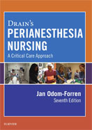 Image of the book cover for 'Drain's PeriAnesthesia Nursing'