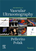 Image of the book cover for 'Introduction to Vascular Ultrasonography'