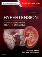 Image of the book cover for 'Hypertension: A Companion to Braunwald's Heart Disease'