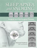 Image of the book cover for 'Sleep Apnea and Snoring'