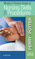 Image of the book cover for 'Mosby's Pocket Guide to Nursing Skills & Procedures'