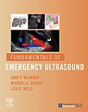 Image of the book cover for 'Fundamentals of Emergency Ultrasound'