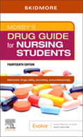 Image of the book cover for 'Mosby's Drug Guide for Nursing Students'