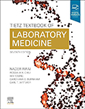 Image of the book cover for 'Tietz Textbook of Laboratory Medicine'