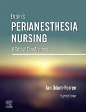 Image of the book cover for 'Drain's Perianesthesia Nursing'