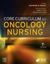 Image of the book cover for 'Core Curriculum for Oncology Nursing'