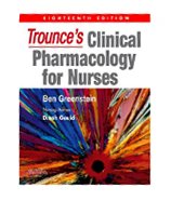 Image of the book cover for 'Trounce's Clinical Pharmacology for Nurses'