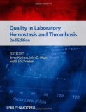 Image of the book cover for 'Quality in Laboratory Hemostasis and Thrombosis'