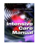 Image of the book cover for 'Oh's Intensive Care Manual'