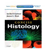 Image of the book cover for 'Concise Histology'