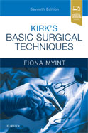 Image of the book cover for 'Kirk's Basic Surgical Techniques'