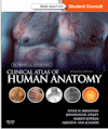 Image of the book cover for 'MCMINN & ABRAHAMS' CLINICAL ATLAS OF HUMAN ANATOMY'