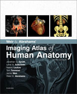 Image of the book cover for 'Weir & Abrahams' Imaging Atlas of Human Anatomy'