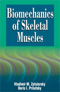 Image of the book cover for 'Biomechanics of Skeletal Muscles'