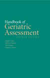 Image of the book cover for 'Handbook of Geriatric Assessment'