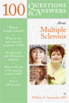 Image of the book cover for '100 QUESTIONS & ANSWERS ABOUT MULTIPLE SCLEROSIS'