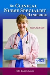 Image of the book cover for 'The Clinical Nurse Specialist Handbook'