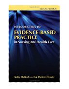 Image of the book cover for 'Introduction To Evidence-Based Practice In Nursing And Health Care'