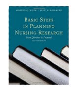 Image of the book cover for 'BASIC STEPS IN PLANNING NURSING RESEARCH'
