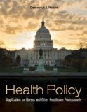 Image of the book cover for 'Health Policy'