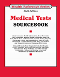Image of the book cover for 'Medical Tests Sourcebook'