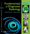 Image of the book cover for 'FUNDAMENTALS OF DIAGNOSTIC RADIOLOGY'