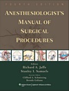 Image of the book cover for 'Anesthesiologist's Manual of Surgical Procedures'